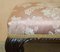 Set of Victorian Claw & Ball Hardwood Framed Small Footstools 6