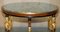 Vintage Egyptian Revival Sphinx Giltwood & Marble Centre Occasional Table, Image 4