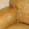 Divano Full Scroll Arm Cushion in pelle marrone di George Smith, Immagine 16