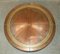 Vintage Hand Hammered Copper & Brass Round Dining Table in the style of Medieval 11
