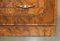 Vintage Burr Walnut Veneer Chest of Drawers, Italy 13