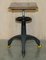 Vintage Height Adjustable Opticians Table on Wheels from Hamblin London Ltd, 1920s 14