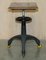 Vintage Height Adjustable Opticians Table on Wheels from Hamblin London Ltd, 1920s, Image 14