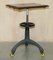 Vintage Height Adjustable Opticians Table on Wheels from Hamblin London Ltd, 1920s, Image 20