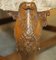 Irish George III Carved Gainsborough Armchair, 1880s 11