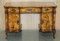 Antique Italian Olive Wood Desk, 1860s, Image 3