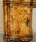Scrivania antica in legno di ulivo, Italia, metà XIX secolo, Immagine 6