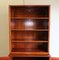 Teak Open Bookcase with Adjustable Shelves & Cupboard 7