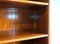 Teak Open Bookcase with Adjustable Shelves & Cupboard, Image 8