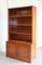 Teak Open Bookcase with Adjustable Shelves & Cupboard, Image 3