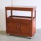 Versatile Hardwood Chinese Buffet with Tray & Wheels, Image 2