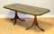 Antique Brown Hardwood Green Leather Top Coffee Table from Bevan Funnell, Image 3