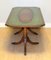 Antique Brown Hardwood Green Leather Top Coffee Table from Bevan Funnell 5