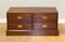 Military Campaign Style Brown Mahogany Chest / TV Stand 4