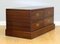 Military Campaign Style Brown Mahogany Chest / TV Stand, Image 3