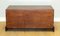 Military Campaign Style Brown Mahogany Chest / TV Stand 8