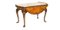 Hand Carved Burr Walnut Extending Coffee Table, Image 1