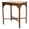 Tavolino edoardiano antico in legno duro, Immagine 1
