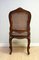 Hand Carved Beechwood Occasional Chair with Cane Seat, Image 14