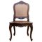 Hand Carved Beechwood Occasional Chair with Cane Seat, Image 1