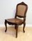 Hand Carved Beechwood Occasional Chair with Cane Seat, Image 16