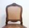 Hand Carved Beechwood Occasional Chair with Cane Seat 8