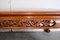 Asian Hand Carved Coffee Table with Dragons Claw Ball Feet 4