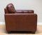 Brown Leather Chesterfield Style Armchair 7