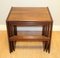 Art Deco Brown Teak Nesting Tables from G Plan, Set of 3 8