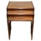 Art Deco Brown Teak Nesting Tables from G Plan, Set of 3, Image 1