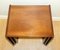 Braune Art Deco Teak Satztische von G Plan, 3 . Set 6