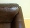 Brown Leather Two Seater Sofa on Wooden Feet from Marks & Spencer, Image 11