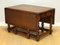 Drop Leaf Dining Table with Leather Top and Gate Legs, Image 7