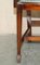 Butaca de escritorio Wheatgrass Carver de madera noble y cuero verde, Imagen 11
