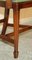 Wheatgrass Carver Desk Armchair in Hardwood & Green Leather 12