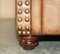 Vintage Brown Leather Kilim Armchairs, Set of 2, Image 10