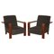 Armchairs in Mohair Leather from Ralph Lauren, Set of 2 1