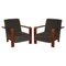 Armchairs in Mohair Leather from Ralph Lauren, Set of 2, Image 1