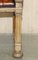 Silla de escritorio William IV Chesterfield antigua de roble y cuero marrón, década de 1830, Imagen 11