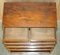 Vintage Burr Elm Military Campaign Chest of Drawers, 1940s, Image 19