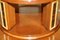 Satinwood & Walnut Revolving Bookcase Table with Lions Paw Feet, Image 12