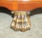 Satinwood & Walnut Revolving Bookcase Table with Lions Paw Feet 14