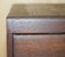 Antique English Art Deco Oak Filing Cabinet, 1920s 5