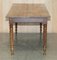 Antique French Two Plank Top Farmhouse Burr Fruitwood Refectory Dining Table, 1840s 19
