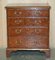 Antique Georgian Burr Elm Chest of Drawers, 1780s 3