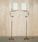 Vintage Adjustable Telescopic Floor Lamps by David Linley, Set of 2 5