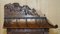 Antique Chippendale Pagoda Top Display Case 17