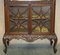 Antique Chippendale Pagoda Top Display Case, Image 11