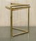 Vintage Nesting Tables in Marble and Brass, Set of 3 13