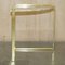 Vintage Nesting Tables in Marble and Brass, Set of 3, Image 4